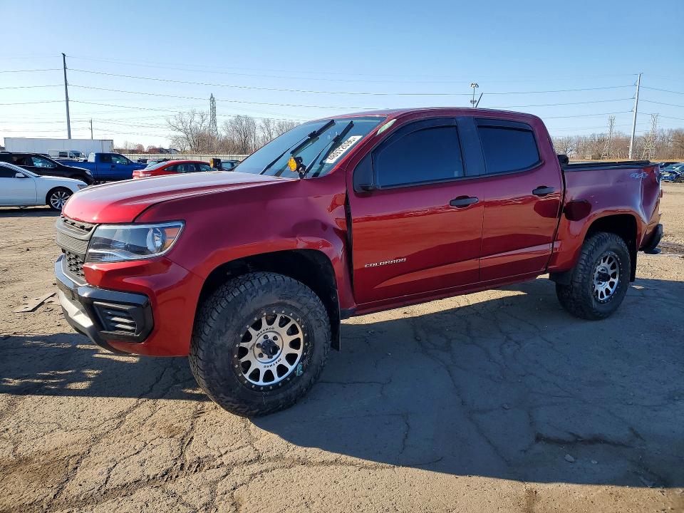 Продаж на аукціоні авто 2021 Chevrolet Colorado, vin: 1GCGTBEN4M1223308, номер лоту: 48972096
