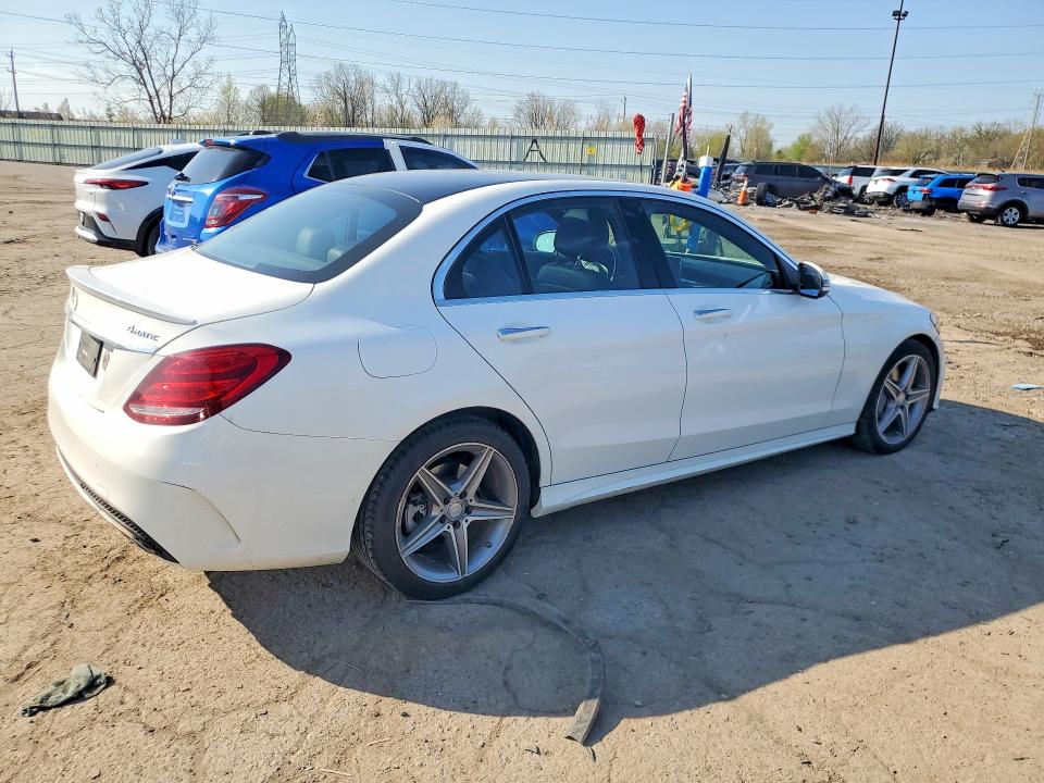 48767226 :رقم المزاد ، 55SWF4KB7HU195220 vin ، 2017 Mercedes-benz C مزاد بيع