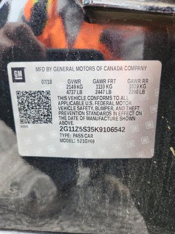 Продажа на аукционе авто 2019 Chevrolet Impala, vin: 2G11Z5S35K9106542, номер лота: 51486516