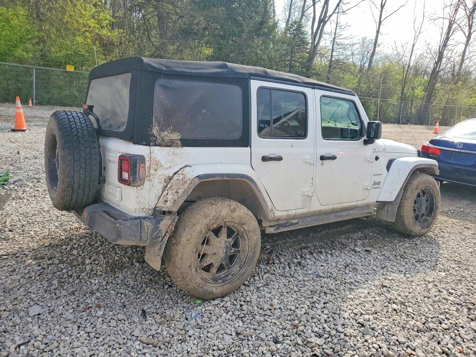 Продажа на аукционе авто 2018 Jeep Wrangler Unlimited, vin: 1C4HJXEG8JW250373, номер лота: 50727256
