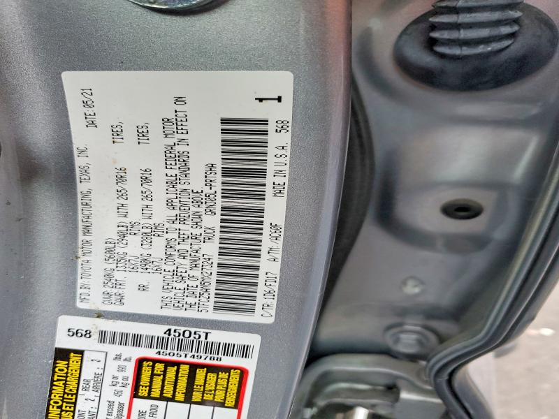 Продажа на аукционе авто 2021 Toyota Tacoma, vin: 5TFCZ5AN5MX273247, номер лота: 51670096