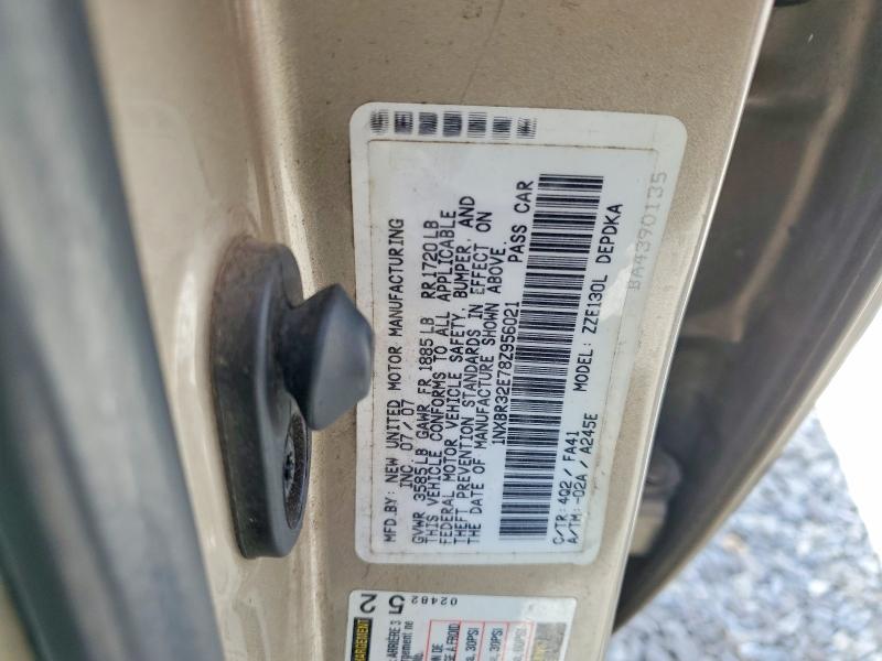 Продаж на аукціоні авто 2008 Toyota Corolla, vin: 1NXBR32E78Z956021, номер лоту: 51107406