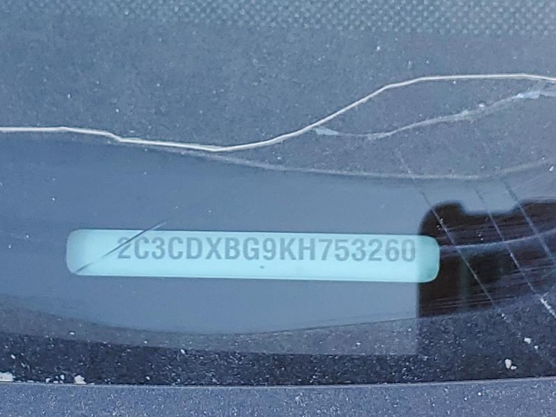 Продаж на аукціоні авто 2019 Dodge Charger, vin: 2C3CDXBG9KH753260, номер лоту: 49010116