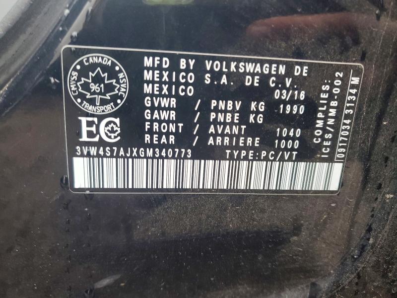 Продаж на аукціоні авто 2016 Volkswagen Jetta Gli 4dr, vin: 3VW4S7AJXGM340773, номер лоту: 47685576
