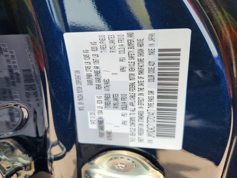 Продажа на аукционе авто 2026 Mazda Mx-5 Miata, vin: JM1NDAC71T0701417, номер лота: 51866816