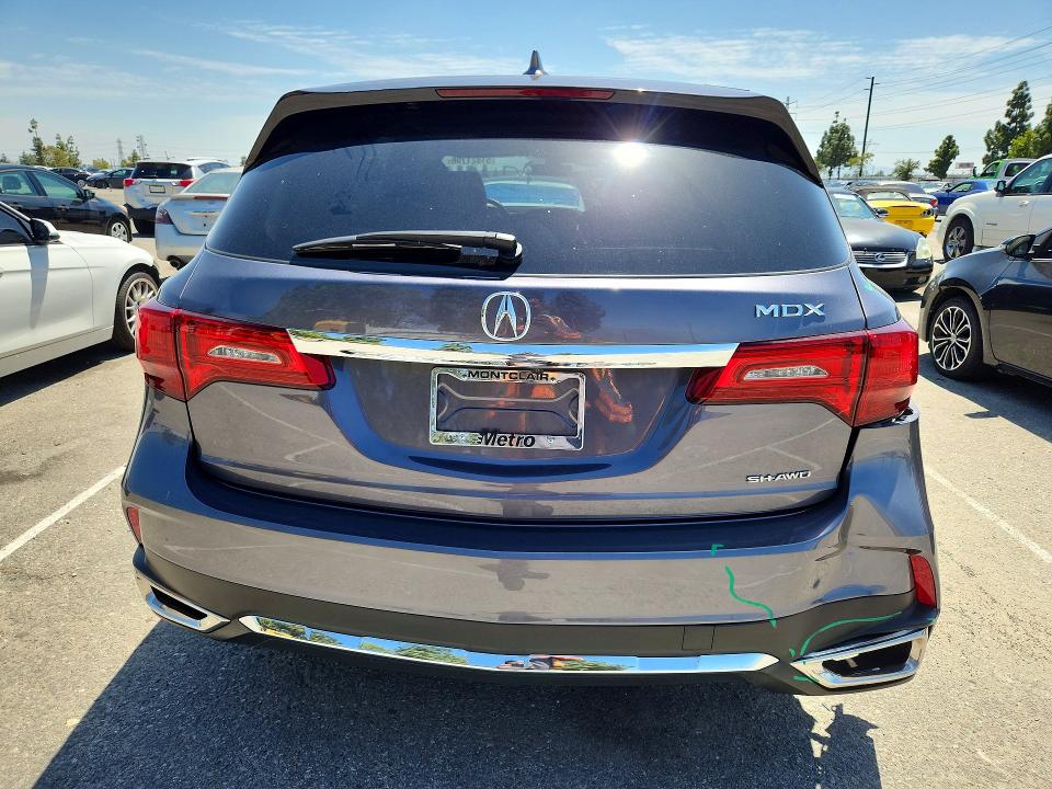 2020 Acura Mdx მანქანა იყიდება აუქციონზე, vin: 5J8YD4H39LL021673, აუქციონის ნომერი: 51821706