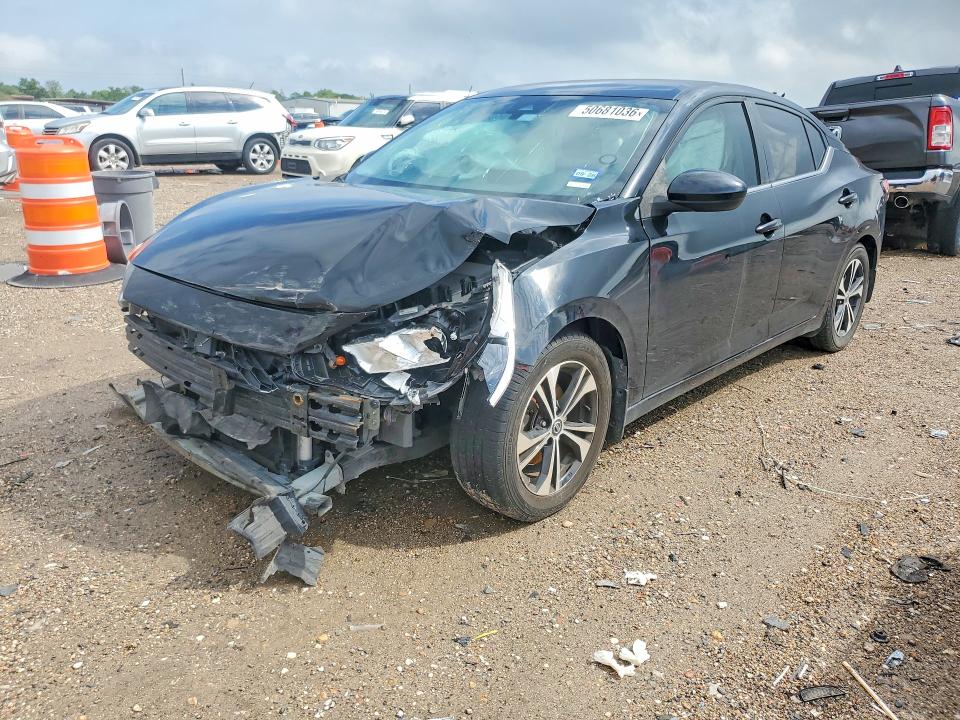 2021 Nissan Sentra მანქანა იყიდება აუქციონზე, vin: 3N1AB8CV6MY257540, აუქციონის ნომერი: 50681036