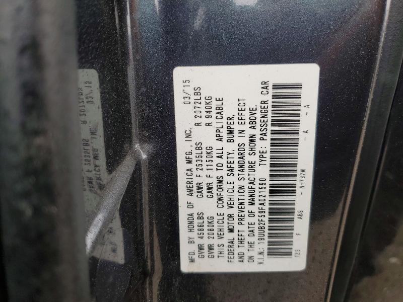 Продаж на аукціоні авто 2015 Acura Tlx, vin: 19UUB2F59FA021590, номер лоту: 48247146