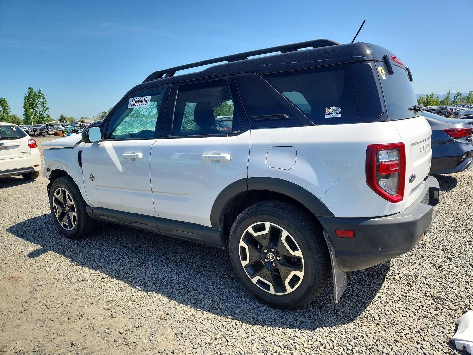 Auction sale of the 2022 Ford Bronco Sport, vin: 3FMCR9C64NRD89803, lot number: 50950916