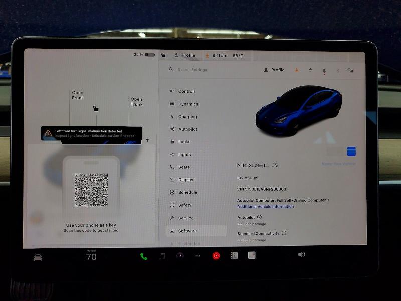 2022 Tesla Model 3 მანქანა იყიდება აუქციონზე, vin: 5YJ3E1EA8NF288008, აუქციონის ნომერი: 49707696