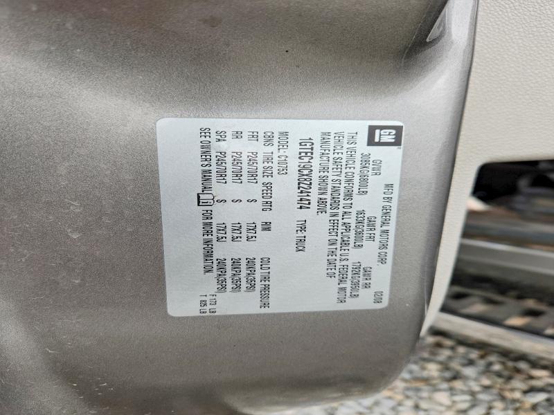 51673786 :رقم المزاد ، 1GTEC19CX8Z241474 vin ، 2008 Gmc Sierra مزاد بيع