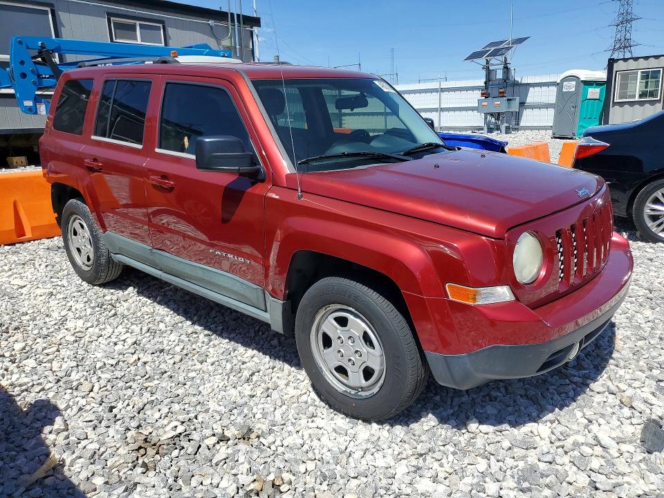 Продажа на аукционе авто 2011 Jeep Patriot, vin: 1J4NT1GA4BD171227, номер лота: 49003596