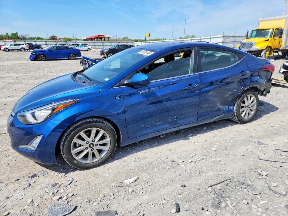 Auction sale of the 2015 Hyundai Elantra, vin: KMHDH4AE2FU354837, lot number: 50665446