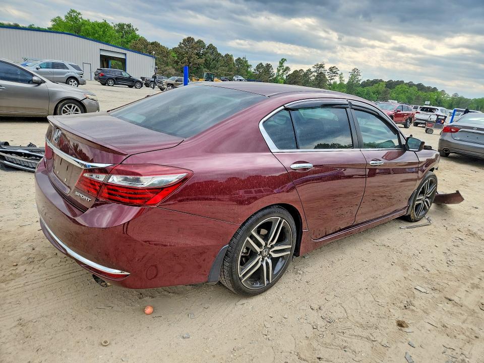 50827016 :رقم المزاد ، 1HGCR2F55HA041622 vin ، 2017 Honda Accord مزاد بيع