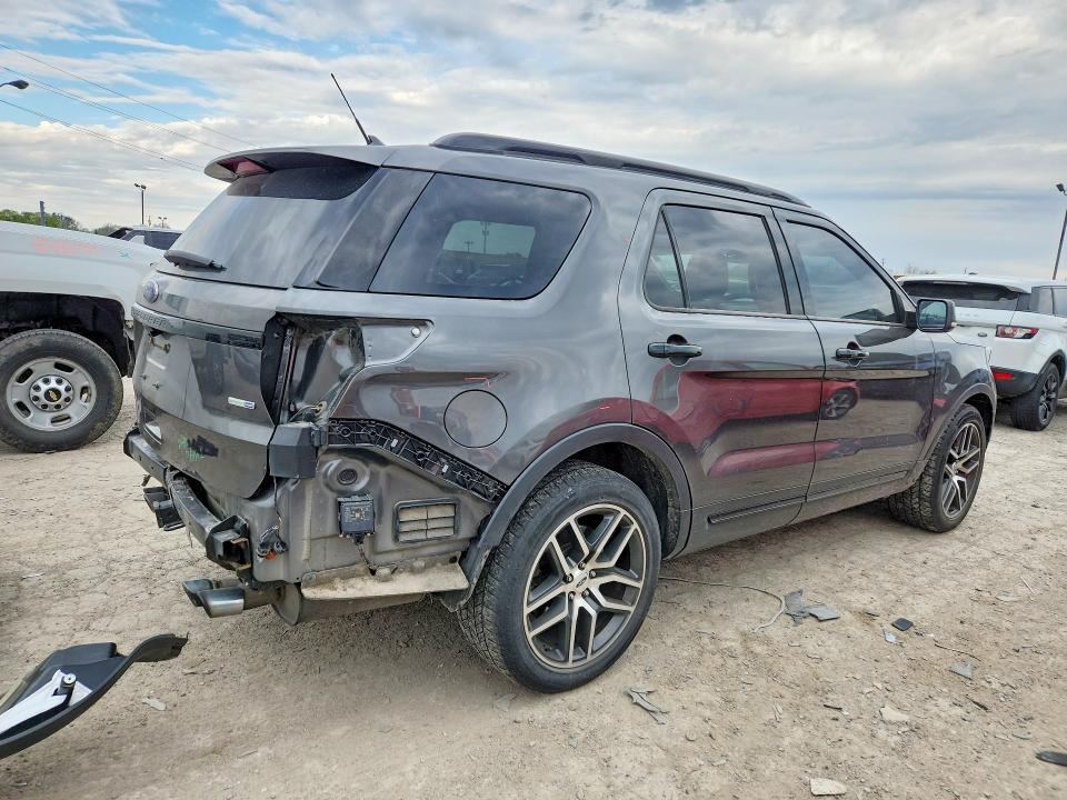 49454866 :رقم المزاد ، 1FM5K8GT4JGA48751 vin ، 2018 Ford Explorer مزاد بيع