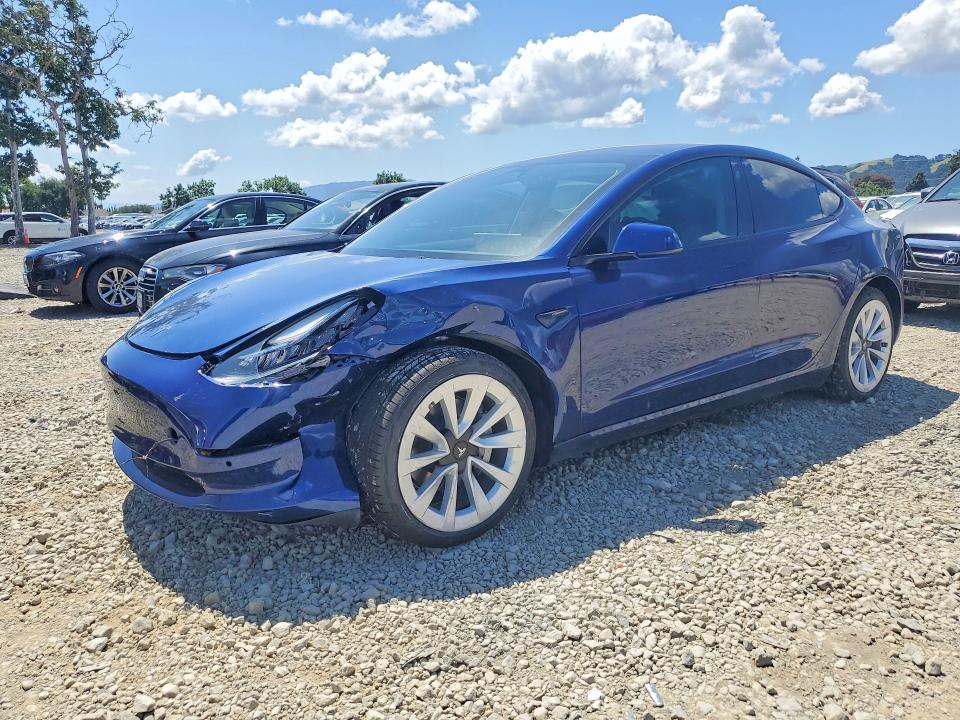 Aukcja sprzedaży 2022 Tesla Model 3, vin: 5YJ3E1EB2NF298705, numer aukcji: 51573406