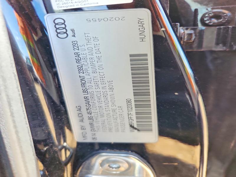 48574036 :رقم المزاد ، WAUBFGFF7F1020080 vin ، 2015 Audi A3 مزاد بيع