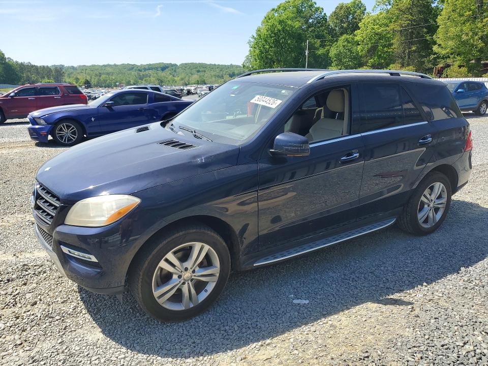 2015 Mercedes-benz Ml მანქანა იყიდება აუქციონზე, vin: 4JGDA0EB3FA551739, აუქციონის ნომერი: 50044526