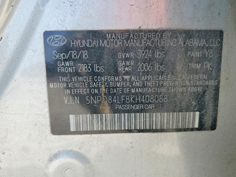 Продажа на аукционе авто 2019 Hyundai Elantra, vin: 5NPD84LF8KH408088, номер лота: 51462156