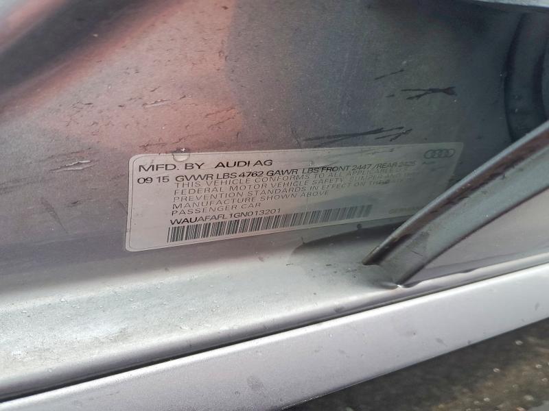 Продаж на аукціоні авто 2016 Audi A4, vin: WAUAFAFL1GN013201, номер лоту: 48350406