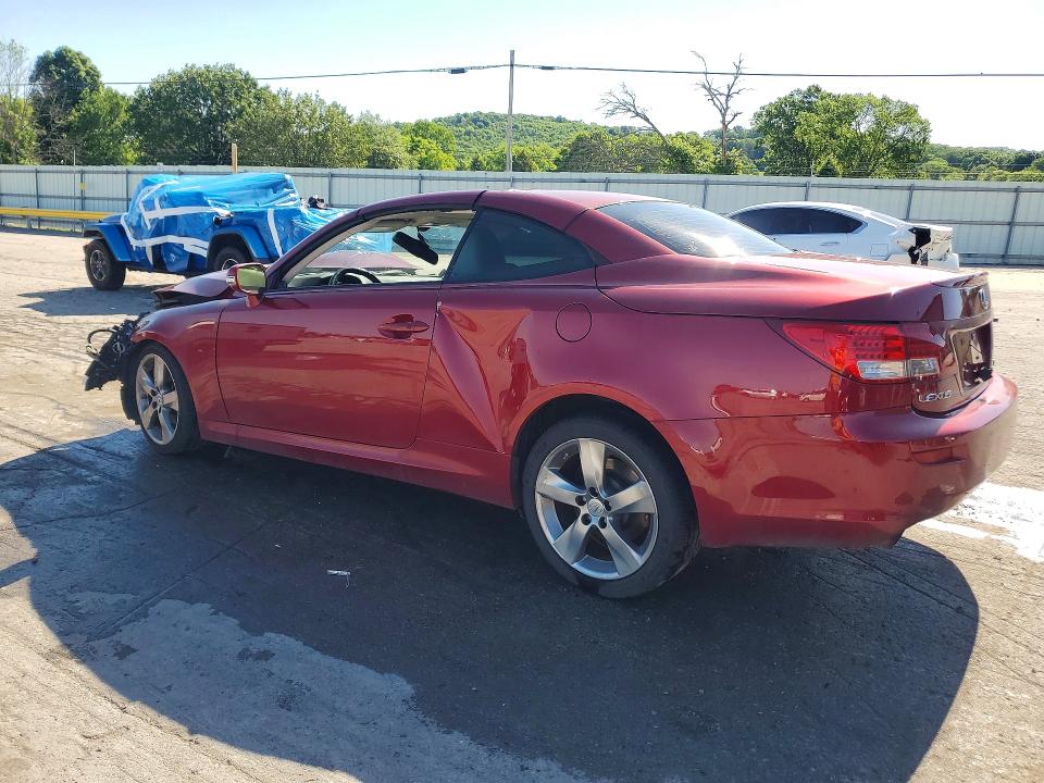 Продажа на аукционе авто 2010 Lexus Is, vin: JTHFF2C26A2502792, номер лота: 51996906