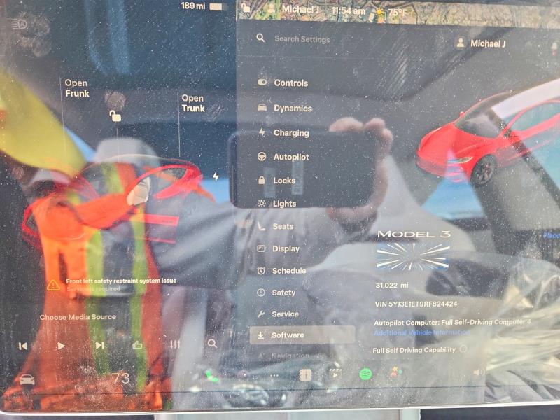 Aukcja sprzedaży 2024 Tesla Model 3, vin: 5YJ3E1ET9RF824424, numer aukcji: 47823056