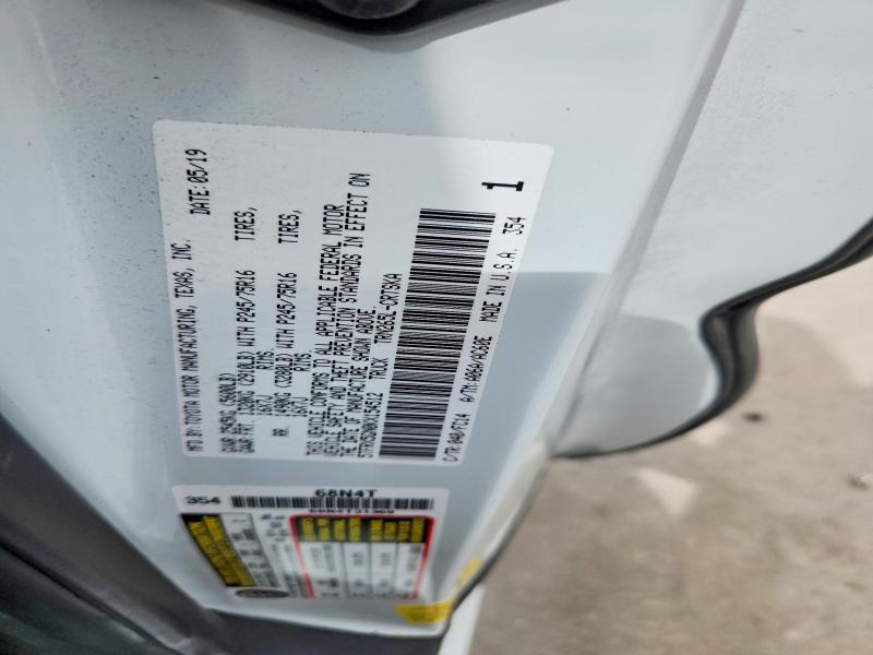 2019 Toyota Tacoma მანქანა იყიდება აუქციონზე, vin: 5TFRX5GN0KX154512, აუქციონის ნომერი: 49953476