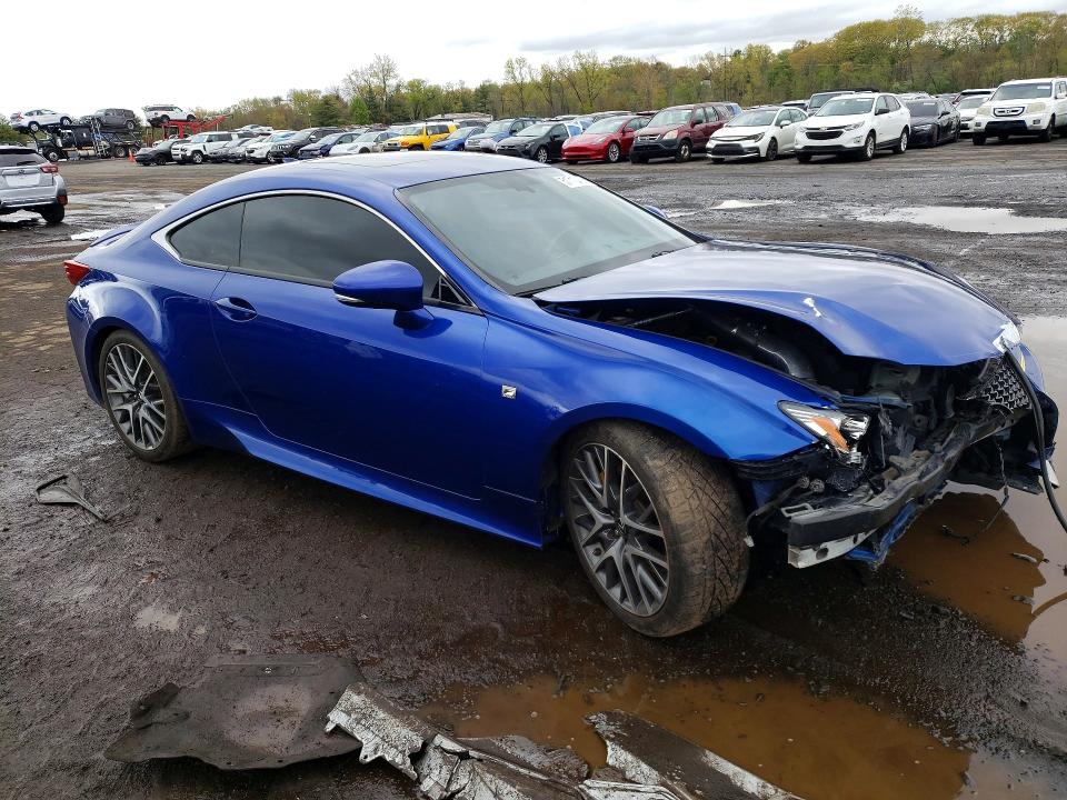 51710406 :رقم المزاد ، JTHHE5BC8F5006180 vin ، 2015 Lexus Rc مزاد بيع
