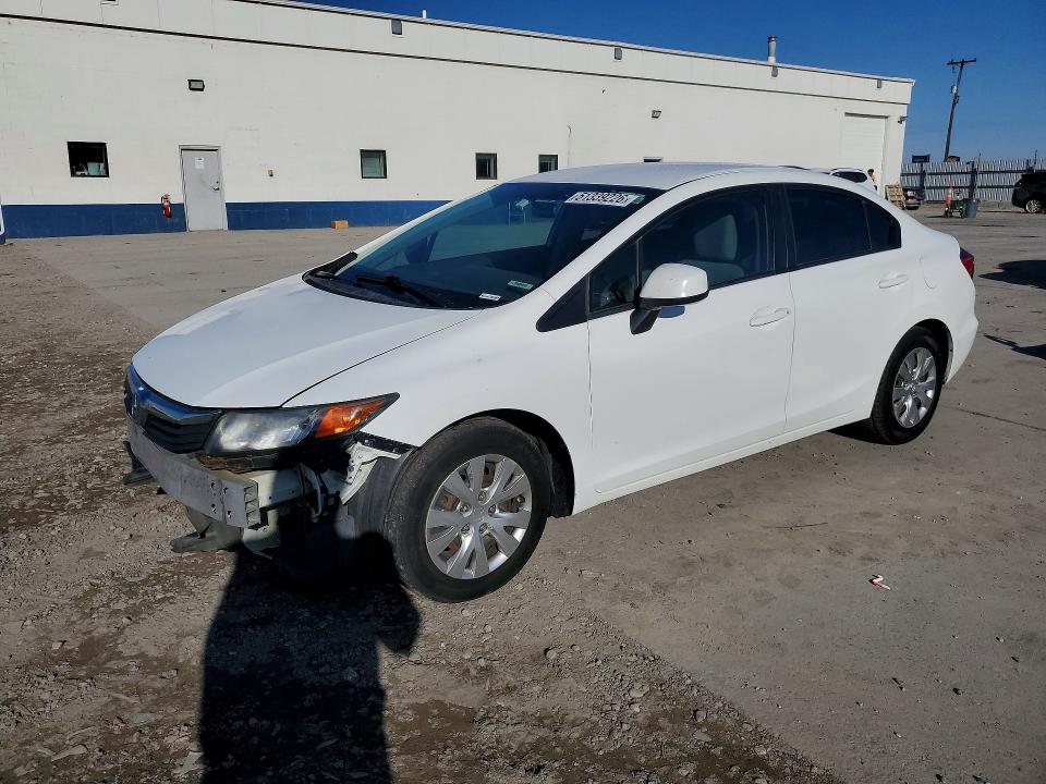 51339226 :رقم المزاد ، 2HGFB2F51CH570531 vin ، 2012 Honda Civic مزاد بيع