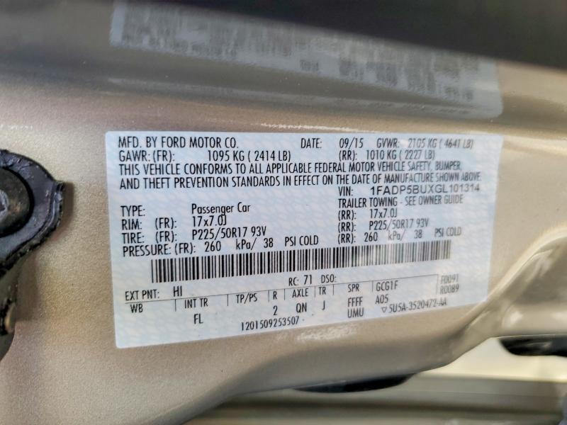 Продажа на аукционе авто 2016 Ford C-max, vin: 1FADP5BUXGL101314, номер лота: 49154016