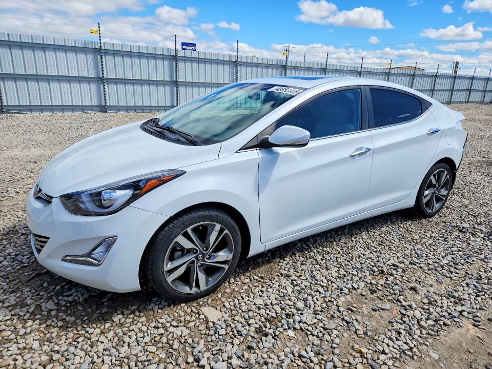 2015 Hyundai Elantra მანქანა იყიდება აუქციონზე, vin: 5NPDH4AE5FH631480, აუქციონის ნომერი: 48652466