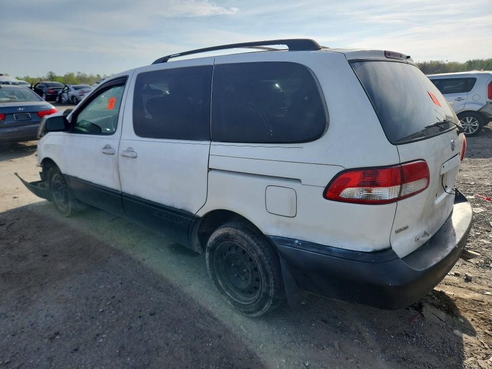 49261976 :رقم المزاد ، 4T3ZF19C62U437251 vin ، 2002 Toyota Sienna مزاد بيع