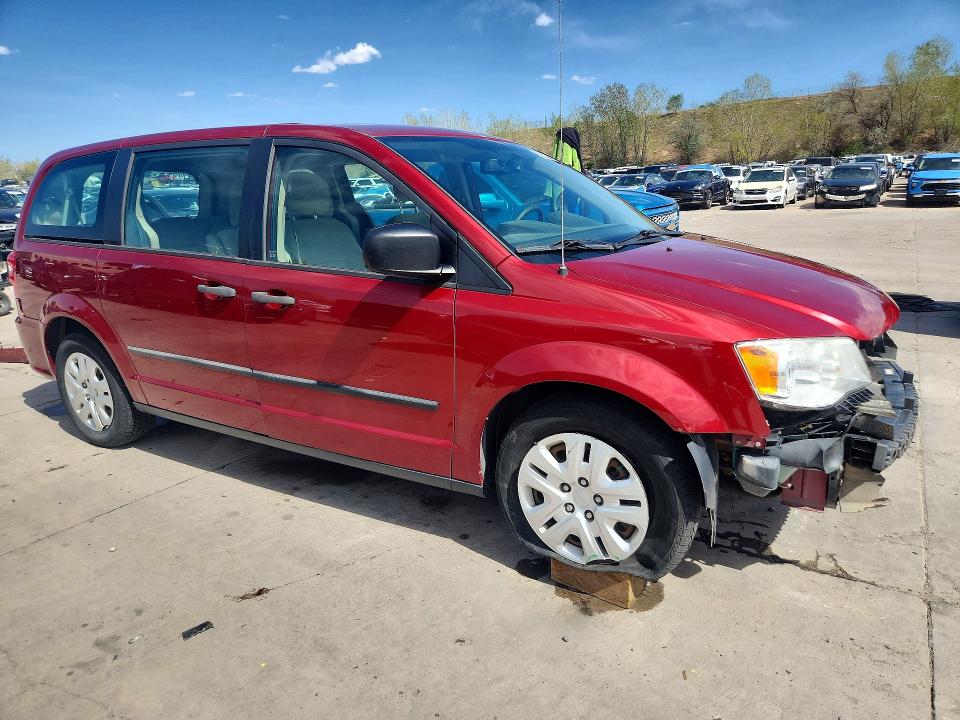 2015 Dodge Grand Caravan მანქანა იყიდება აუქციონზე, vin: 2C4RDGBGXFR550464, აუქციონის ნომერი: 50529686