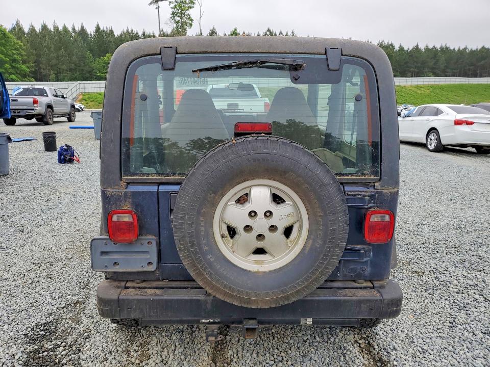 2001 Jeep Wrangler / Tj მანქანა იყიდება აუქციონზე, vin: 1J4FA29P11P324077, აუქციონის ნომერი: 51541746