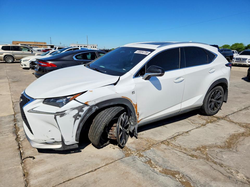 2017 Lexus Nx 200t მანქანა იყიდება აუქციონზე, vin: JTJBARBZ3H2097407, აუქციონის ნომერი: 48694736