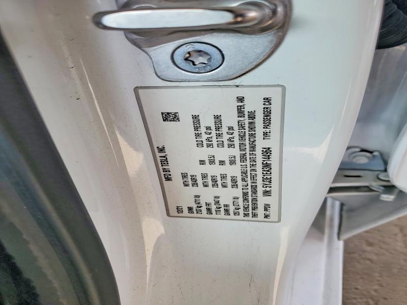 Продажа на аукционе авто 2022 Tesla Model 3, vin: 5YJ3E1EA3NF144964, номер лота: 51859316