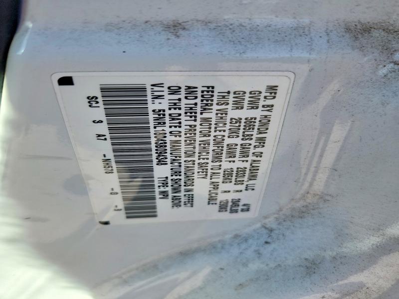 51808206 :رقم المزاد ، 5FNRL18043B094348 vin ، 2003 Honda Odyssey مزاد بيع