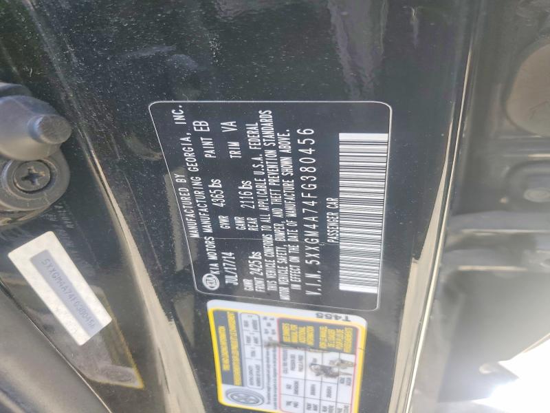 Aukcja sprzedaży 2015 Kia Optima, vin: 5XXGM4A74FG380456, numer aukcji: 51122996