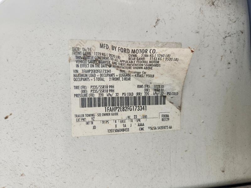 Продаж на аукціоні авто 2015 Ford Taurus, vin: 1FAHP2E82FG173341, номер лоту: 51634196
