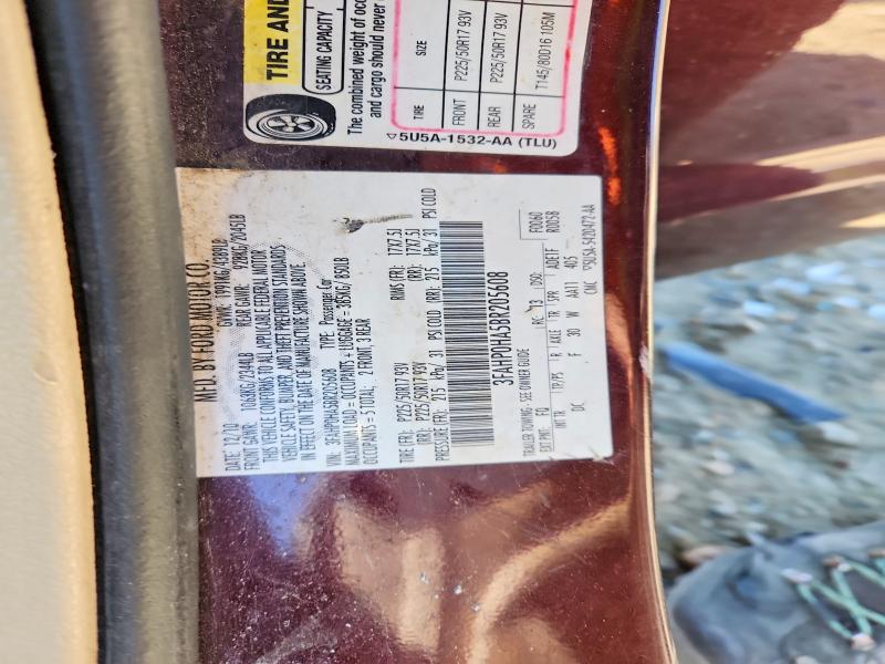 Aukcja sprzedaży 2011 Ford Fusion, vin: 3FAHP0HA5BR205608, numer aukcji: 48843436