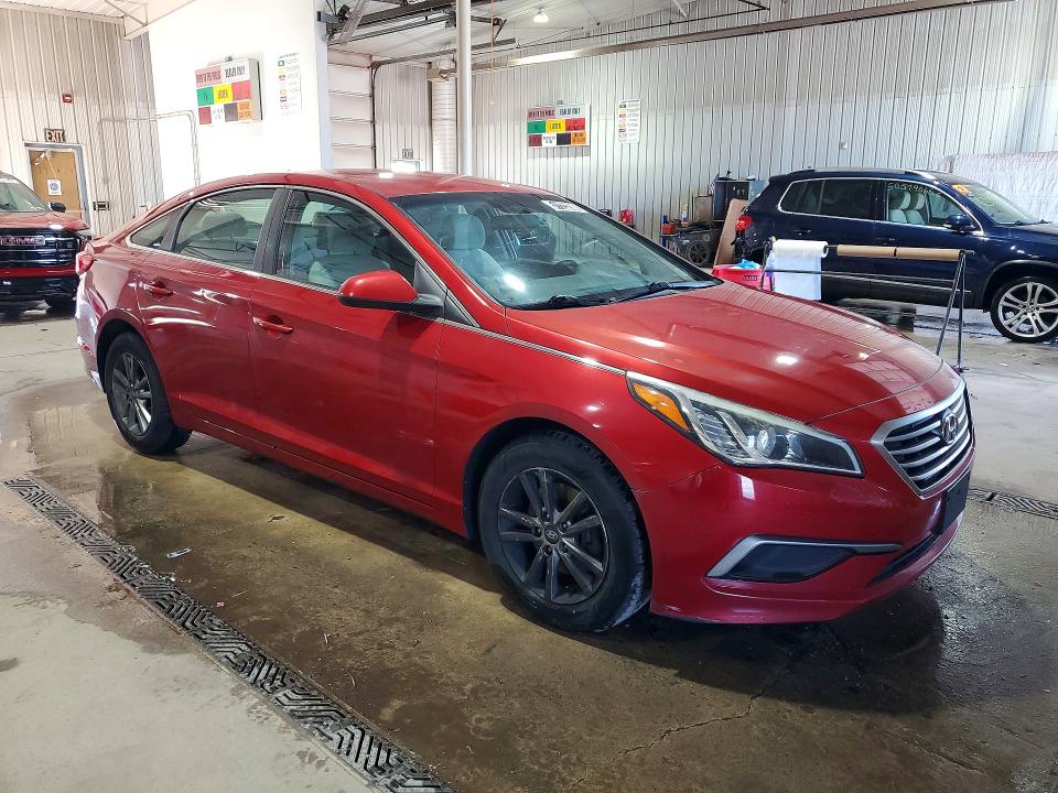 2017 Hyundai Sonata მანქანა იყიდება აუქციონზე, vin: 5NPE24AF5HH572612, აუქციონის ნომერი: 51123286