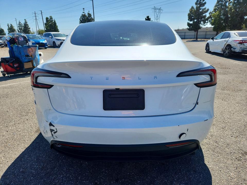 Продаж на аукціоні авто 2025 Tesla Model 3, vin: 5YJ3E1EA5SF994798, номер лоту: 49916756