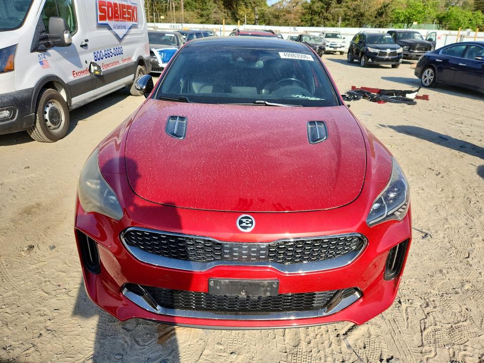 2018 Kia Stinger მანქანა იყიდება აუქციონზე, vin: KNAE55LC4J6025103, აუქციონის ნომერი: 49983506