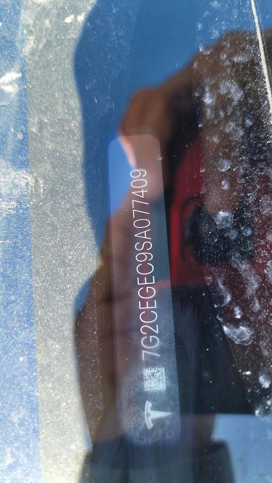 46055876 :رقم المزاد ، 7G2CEGEC9SA077409 vin ، 2025 Tesla Cybertruck مزاد بيع