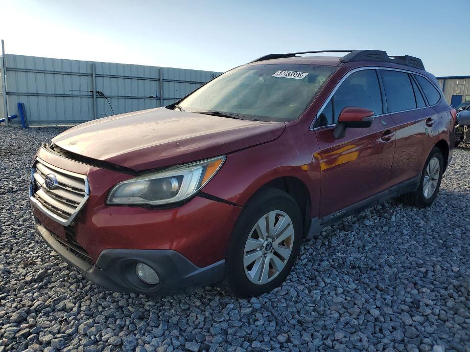 2015 Subaru Outback მანქანა იყიდება აუქციონზე, vin: 4S4BSBFC1F3283799, აუქციონის ნომერი: 51780896