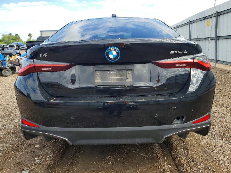 2024 Bmw I4 მანქანა იყიდება აუქციონზე, vin: WBY43AW00RFT40375, აუქციონის ნომერი: 49556126