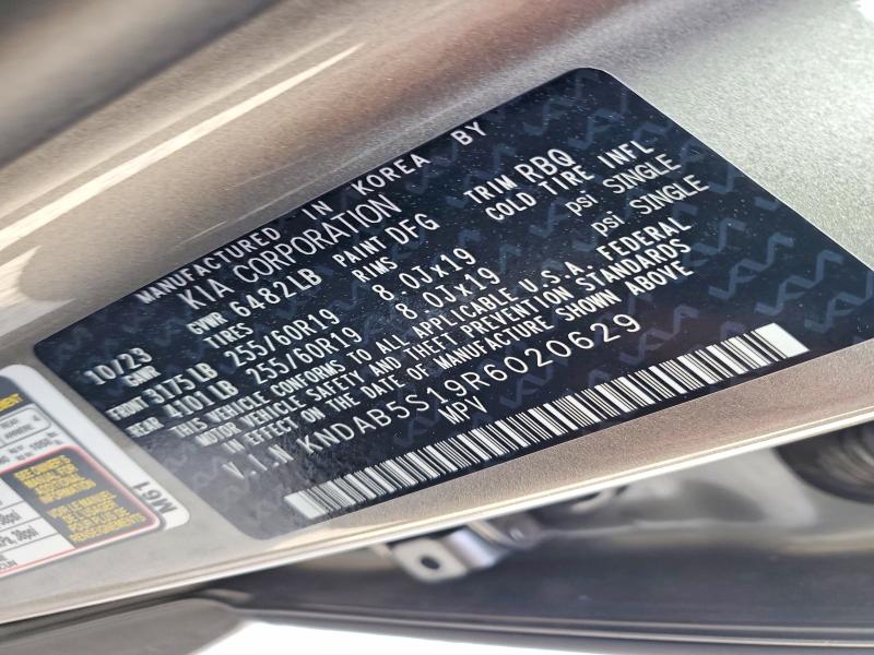 Продажа на аукционе авто 2024 Kia Ev9, vin: KNDAB5S19R6020629, номер лота: 49541936