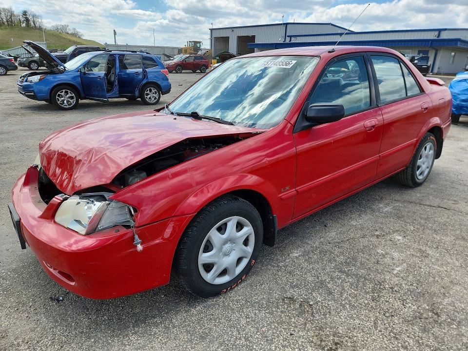 51148556 :رقم المزاد ، JM1BJ2221Y0217570 vin ، 2000 Mazda Protege مزاد بيع