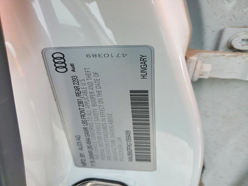 51908246 :رقم المزاد ، WAUB8GFF9G1058499 vin ، 2016 Audi A3 مزاد بيع