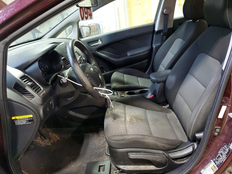51246466 :رقم المزاد ، 3KPFK4A74HE080350 vin ، 2017 Kia Forte مزاد بيع